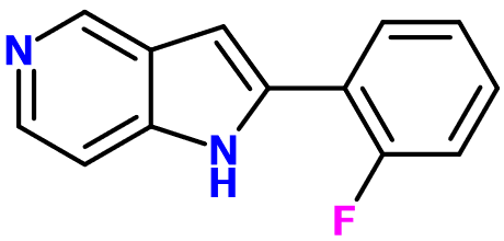 (image for) MC080239 2-(2-Fluoro-phenyl)-1H-pyrrolo[3,2-c]pyridine